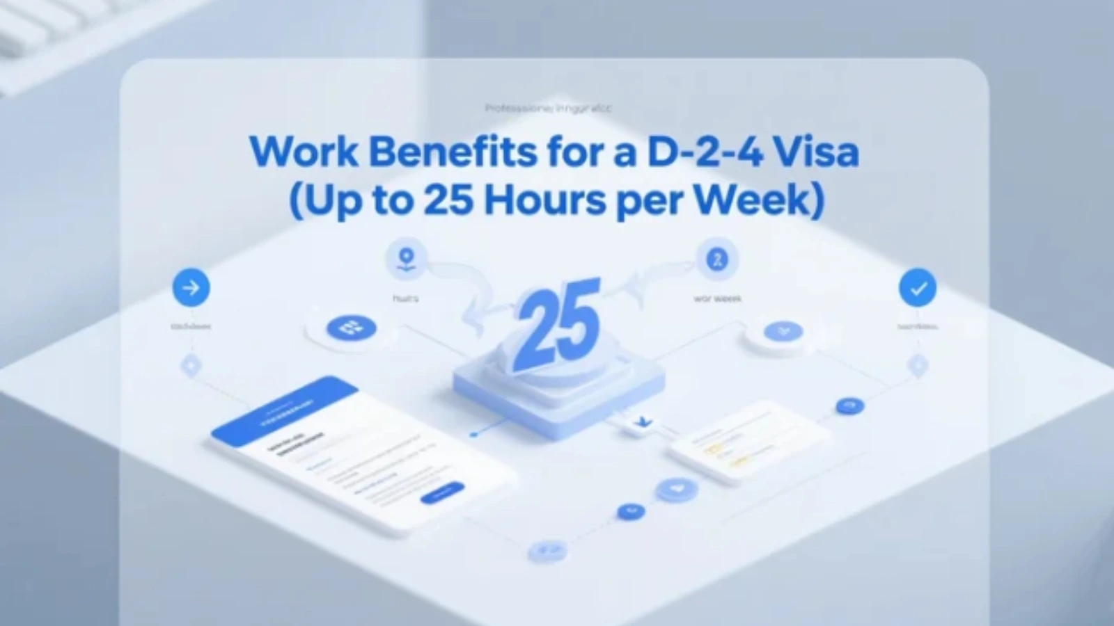 Quyền lợi làm thêm Visa D2-4 (Tối đa 25 giờ/tuần)