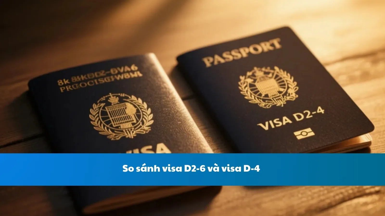So sánh visa D2-6 và visa D-4 - Phân tích để chọn loại visa phù hợp với mục tiêu học tập