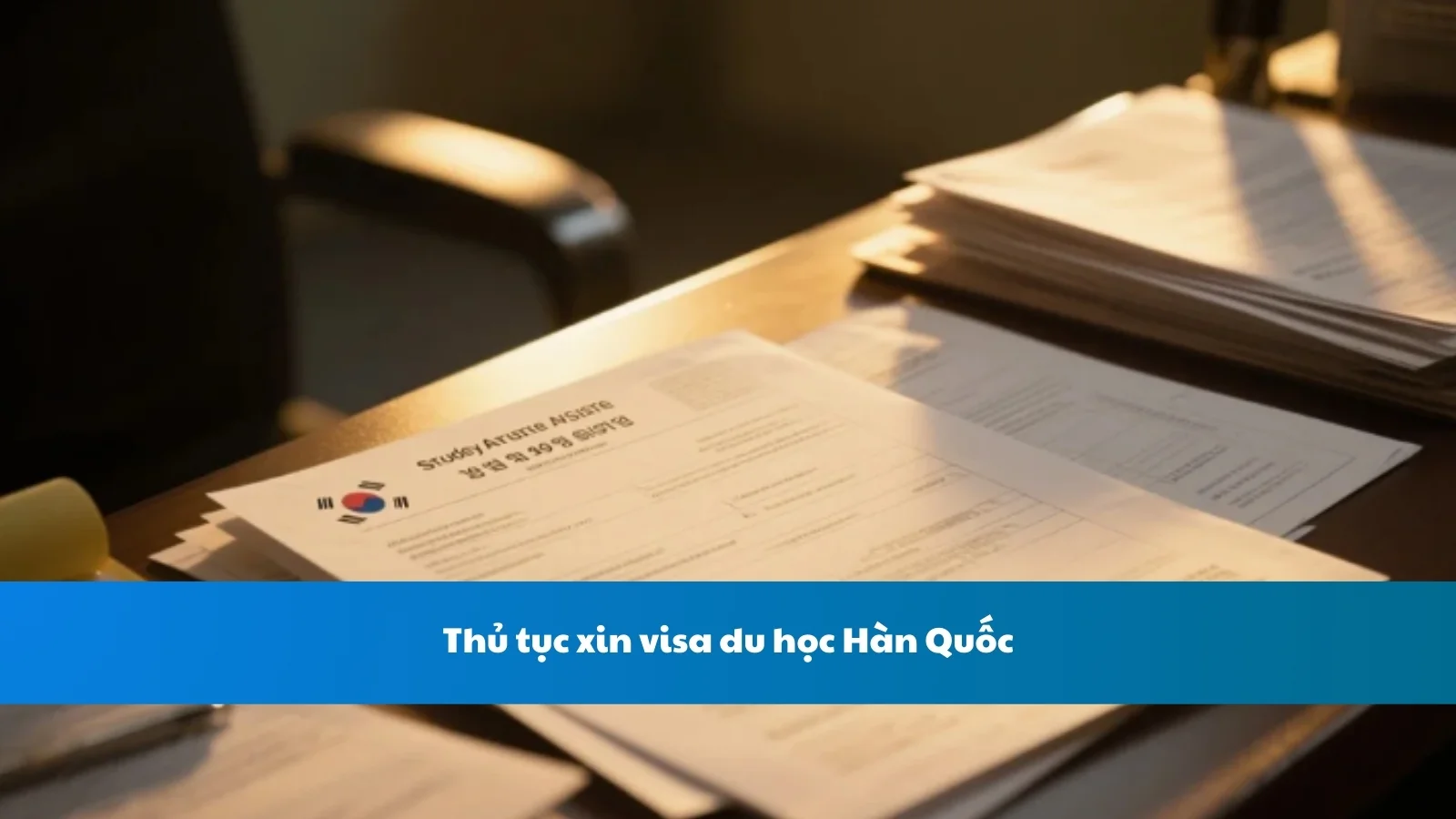 Thủ tục xin visa du học Hàn Quốc