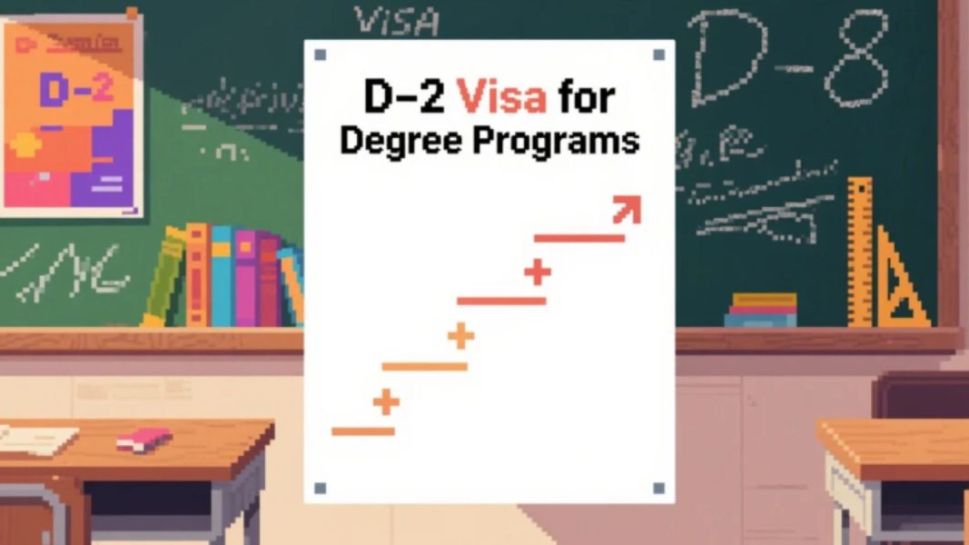 Visa D2 du học chuyên ngành