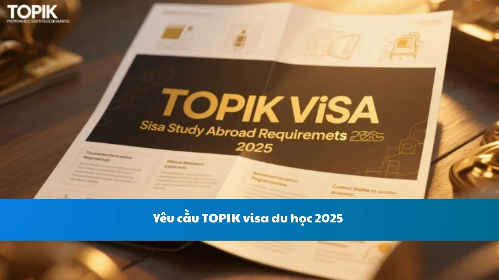 Yêu cầu TOPIK visa du học 2025