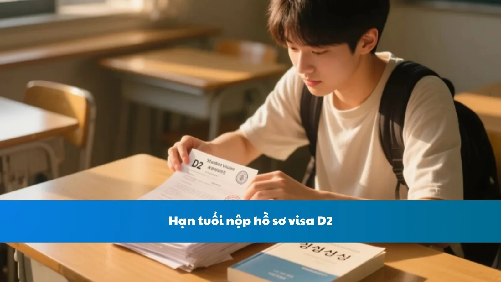 Hạn tuổi nộp hồ sơ visa D2