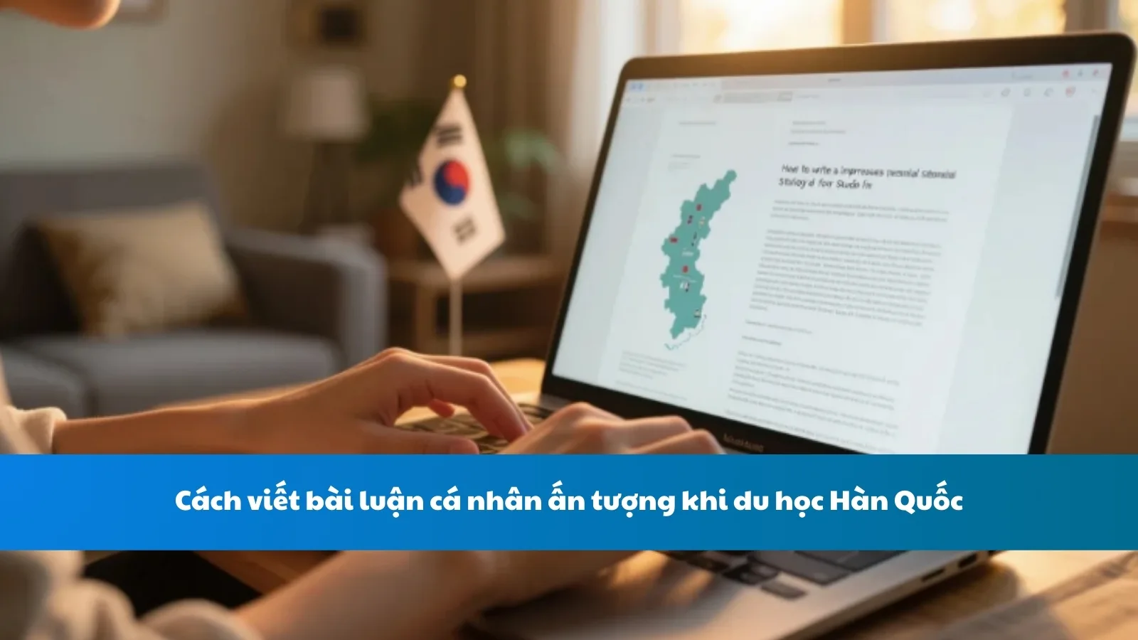 Cách viết bài luận cá nhân ấn tượng khi du học Hàn Quốc