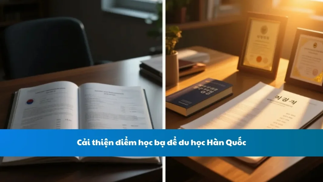 Cải thiện điểm học bạ để du học Hàn Quốc