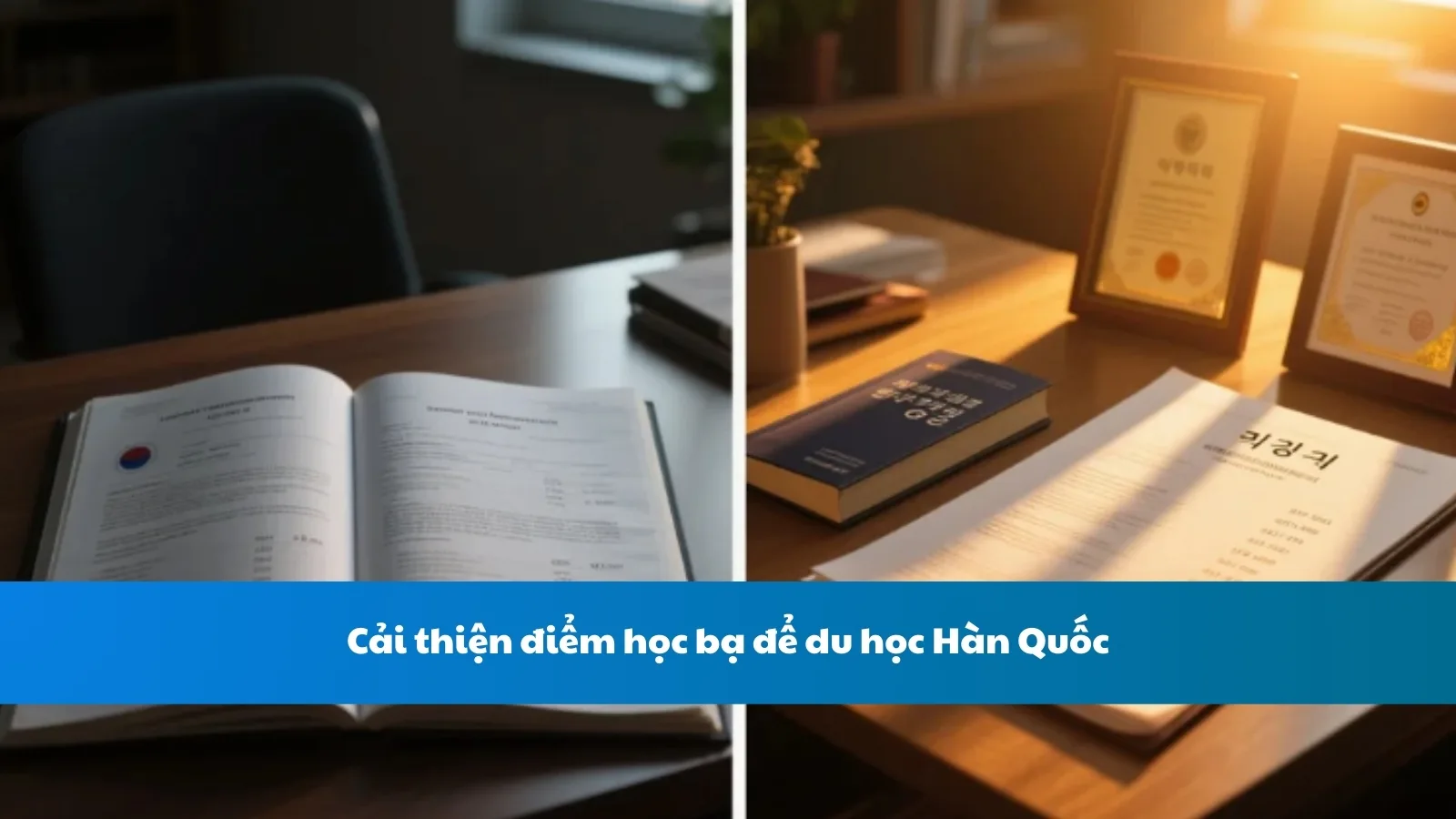 Cải thiện điểm học bạ để du học Hàn Quốc