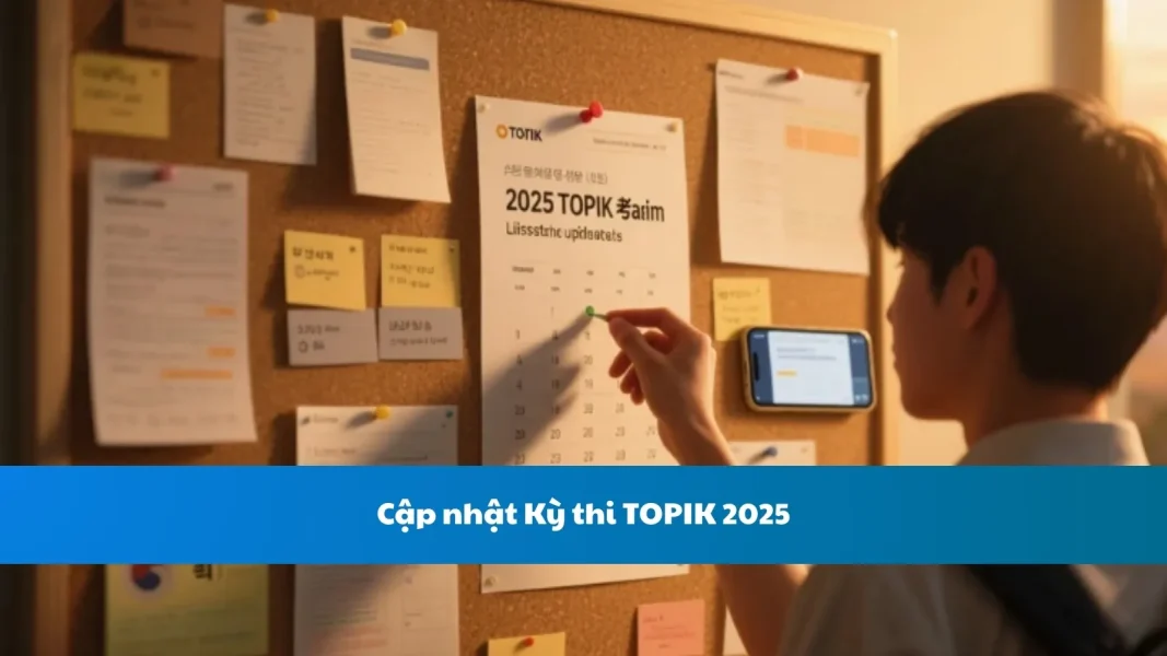 Cập nhật Kỳ thi TOPIK 2025