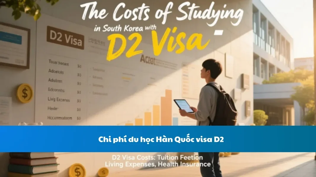Chi phí du học Hàn Quốc visa D2