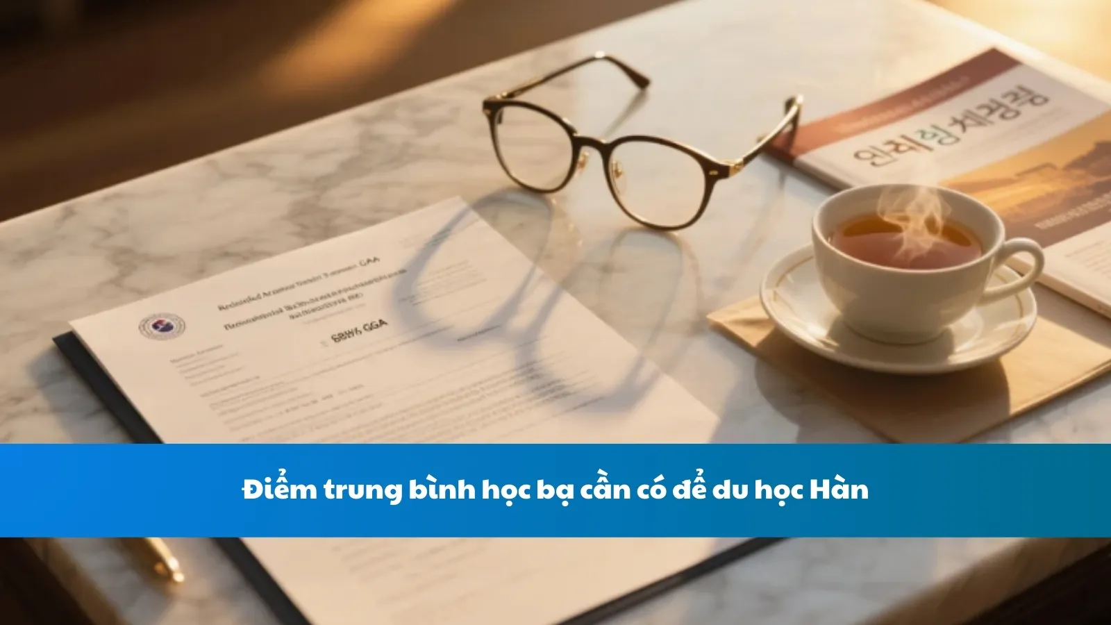 Điểm trung bình học bạ cần có để du học Hàn Quốc