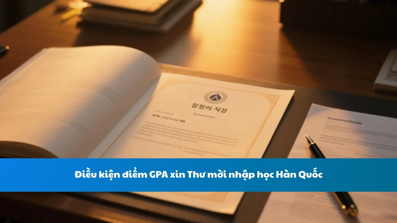 Điều kiện điểm GPA xin Thư mời nhập học Hàn Quốc