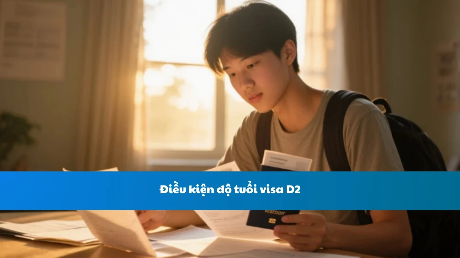 Điều kiện độ tuổi visa D2