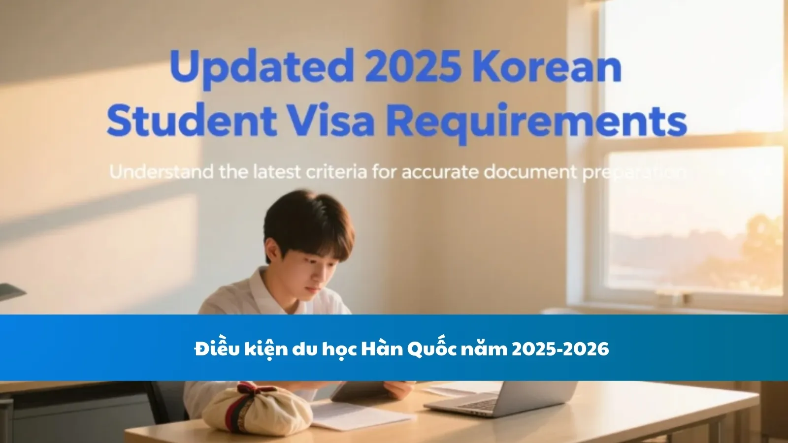 Điều kiện du học Hàn Quốc năm 2025-2026