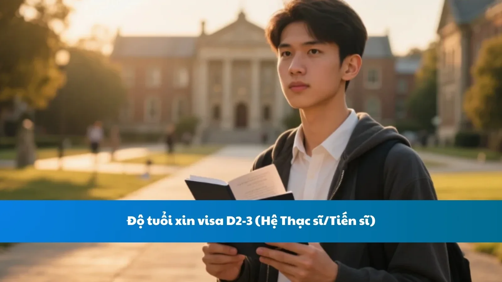 Độ tuổi xin visa D2-3 (Hệ Thạc sĩ/Tiến sĩ)