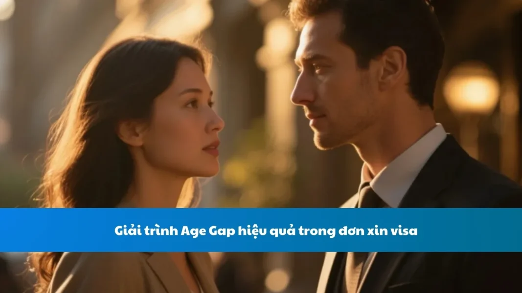 Giải trình Age Gap hiệu quả trong đơn xin visa