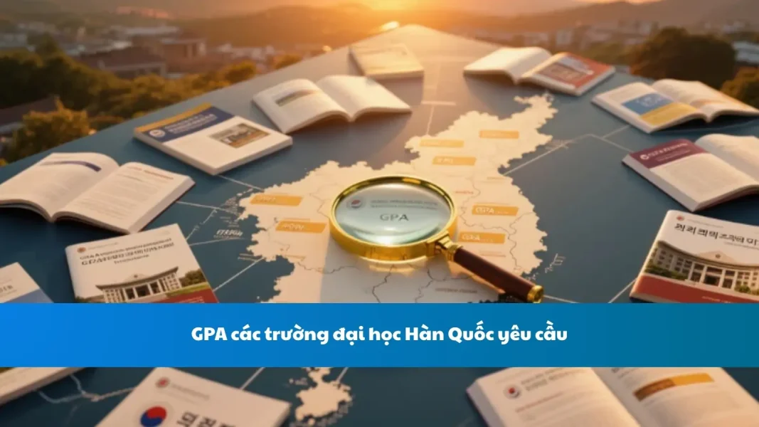 GPA các trường đại học Hàn Quốc yêu cầu