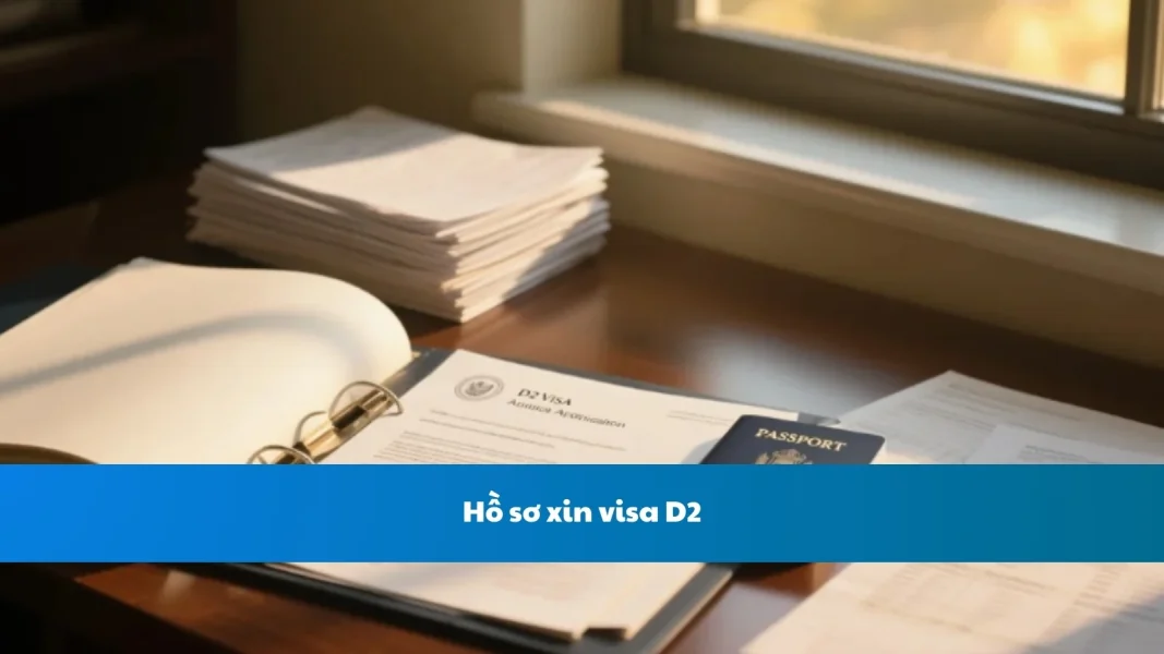 Hồ sơ xin visa D2
