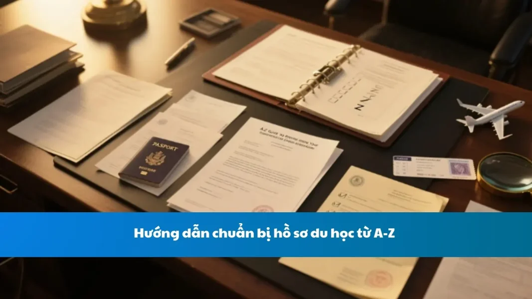 Hướng dẫn chuẩn bị hồ sơ du học từ A-Z