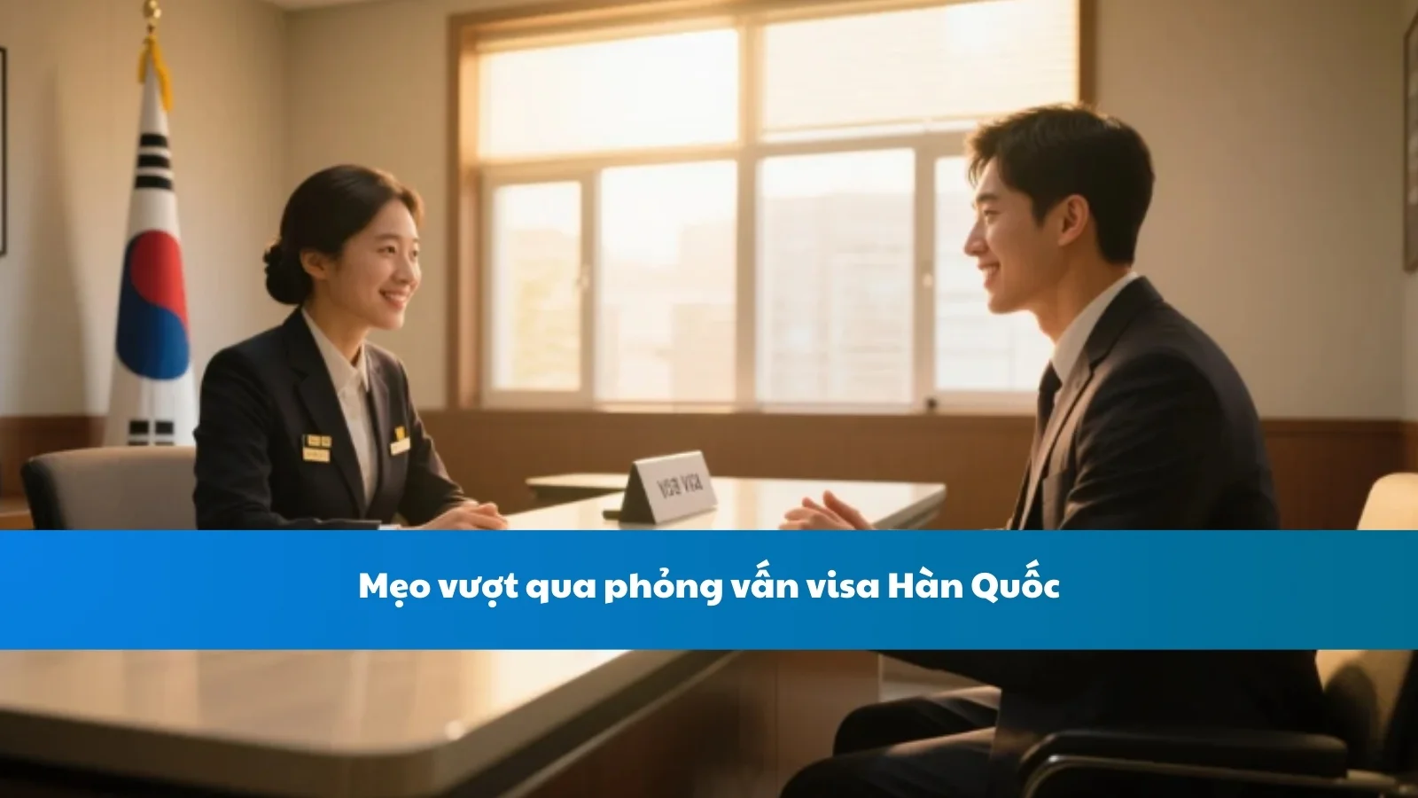 Mẹo vượt qua phỏng vấn visa Hàn Quốc