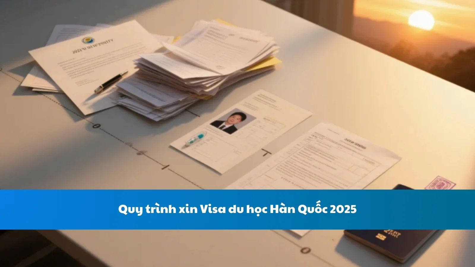 Quy trình xin Visa du học Hàn Quốc 2025