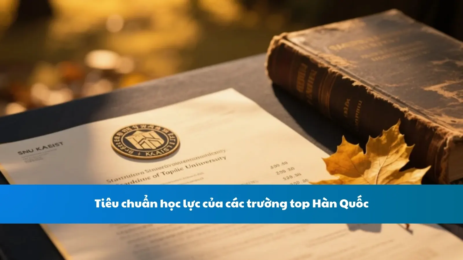 Tiêu chuẩn học lực của các trường top Hàn Quốc