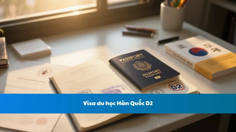 Visa du học Hàn Quốc D2