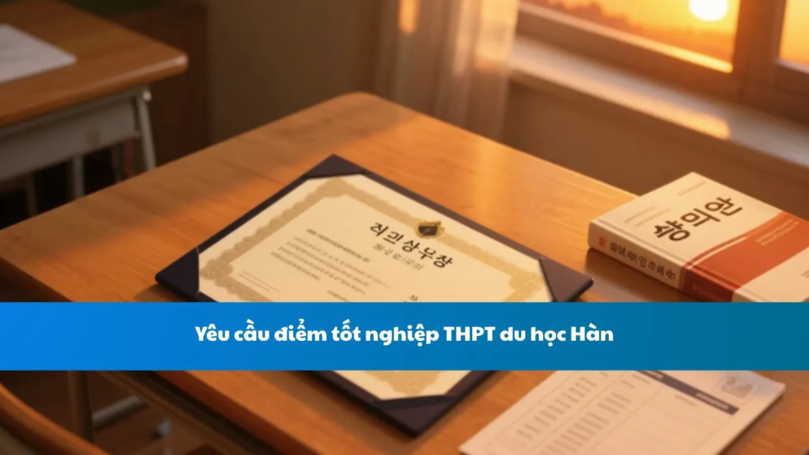 Yêu cầu điểm tốt nghiệp THPT du học Hàn