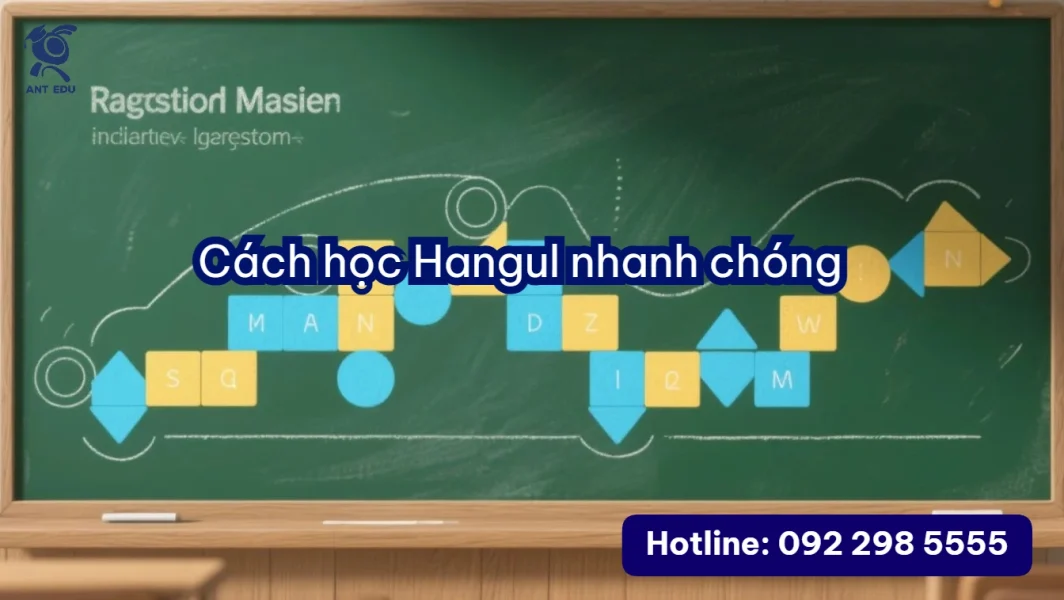 Cách học Hangul nhanh chóng (bảng chữ cái tiếng Hàn, học Hangul cơ bản)