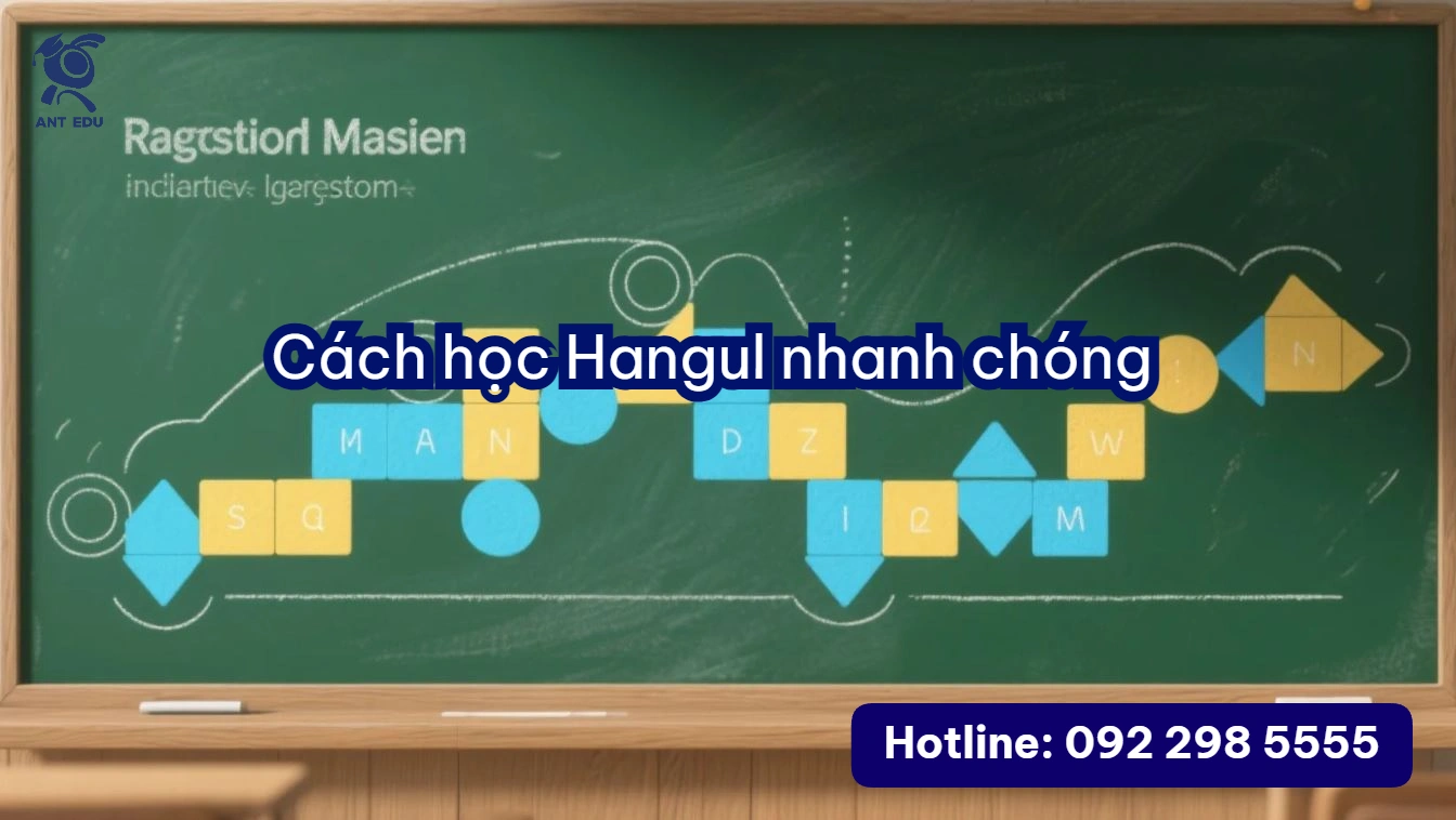 Cách học Hangul nhanh chóng (bảng chữ cái tiếng Hàn, học Hangul cơ bản)