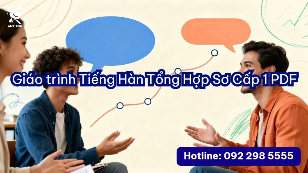 Giáo trình Tiếng Hàn Tổng Hợp Sơ Cấp 1 PDF