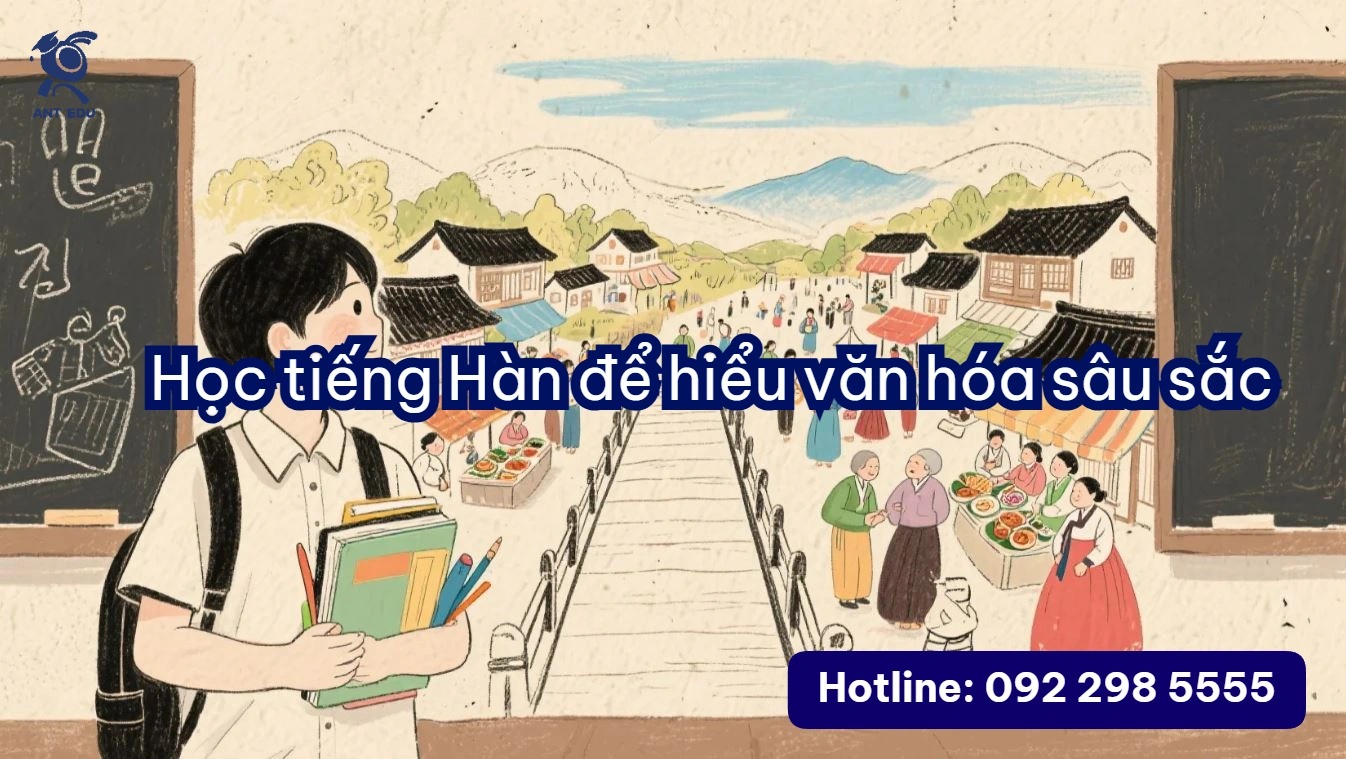 Học tiếng Hàn để hiểu văn hóa sâu sắc