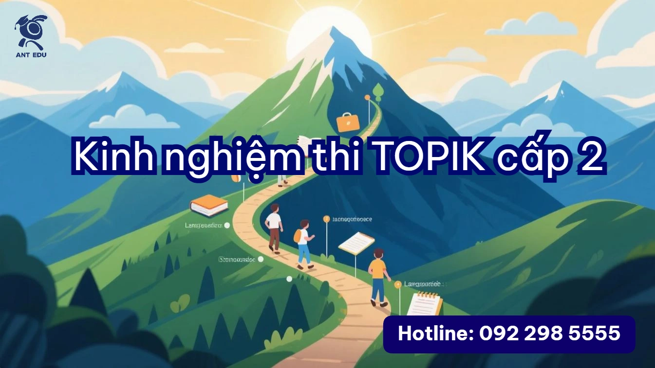 Kinh nghiệm thi TOPIK cấp 2 (nâng cấp từ cấp 1, TOPIK intermediate)