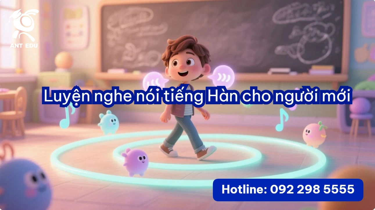 Luyện nghe nói tiếng Hàn cho người mới