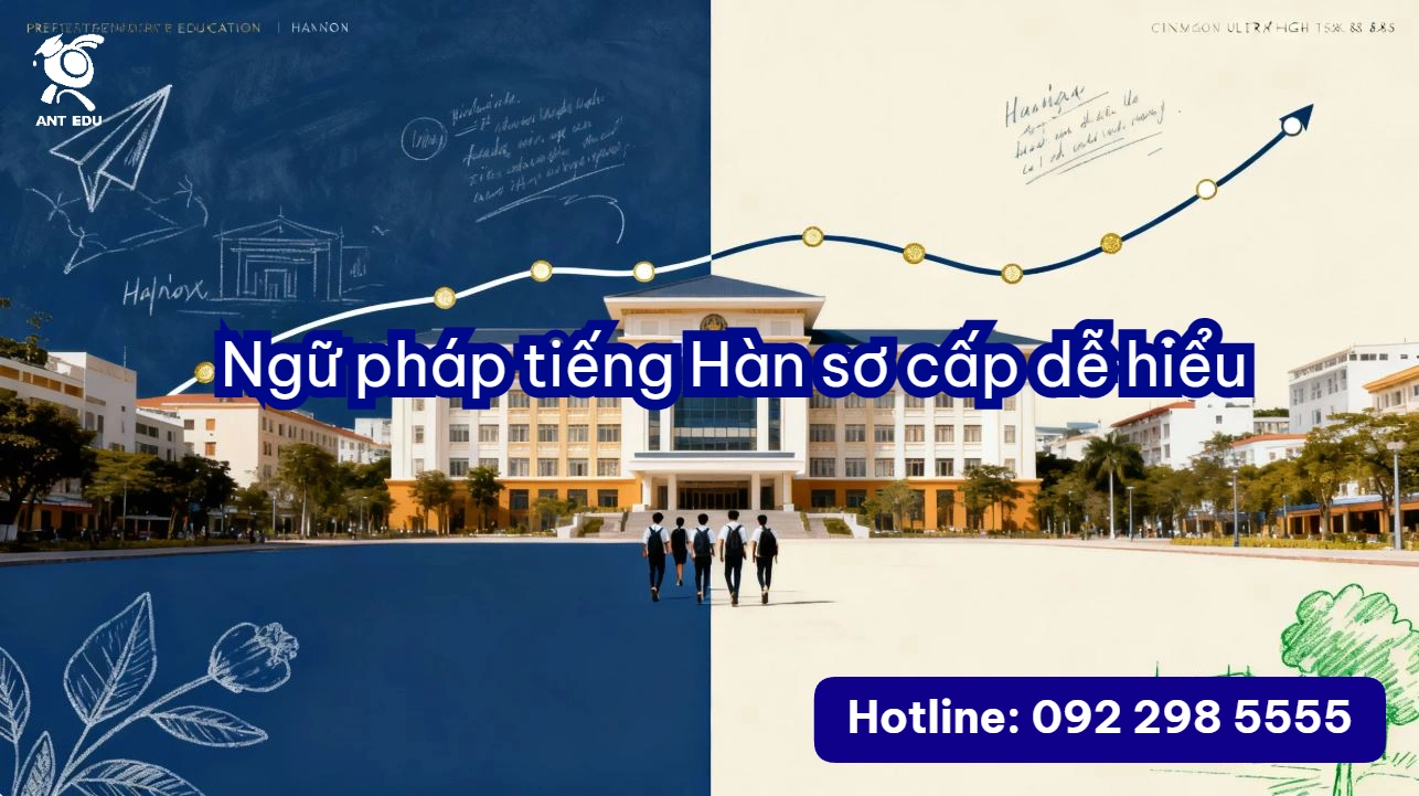 Ngữ pháp tiếng Hàn sơ cấp dễ hiểu