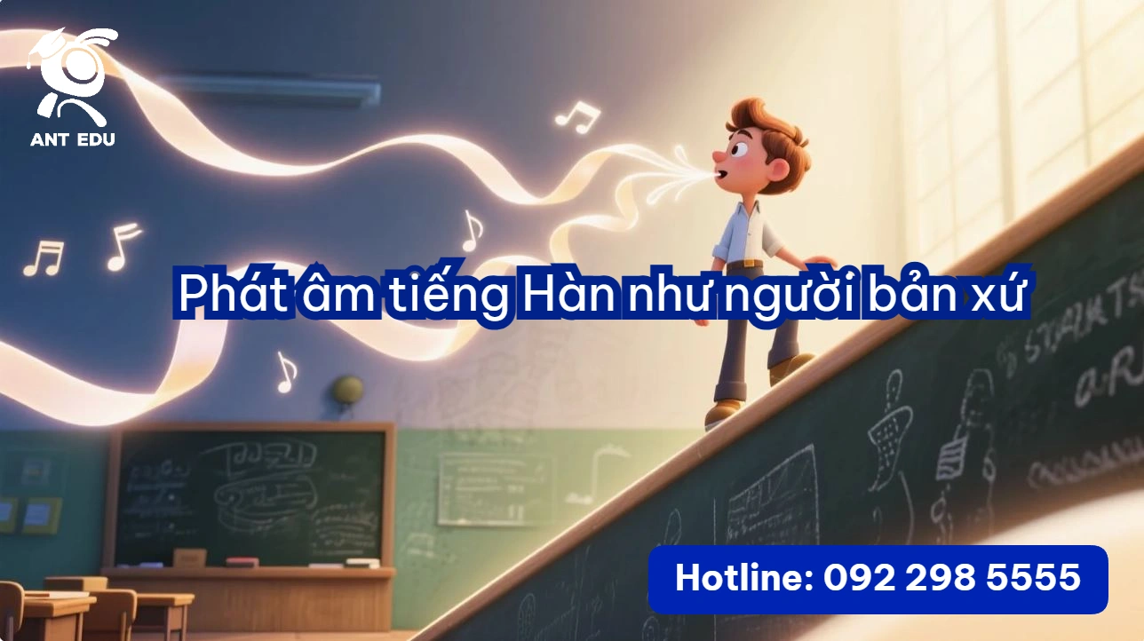 Phát âm tiếng Hàn như người bản xứ