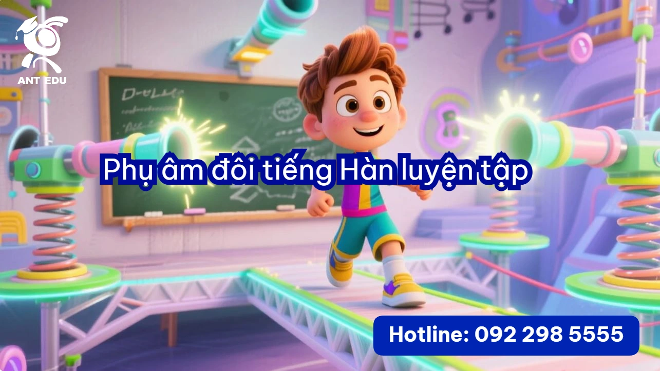 Phụ âm đôi tiếng Hàn luyện tập