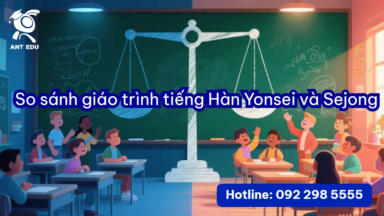 So sánh giáo trình tiếng Hàn Yonsei và Sejong