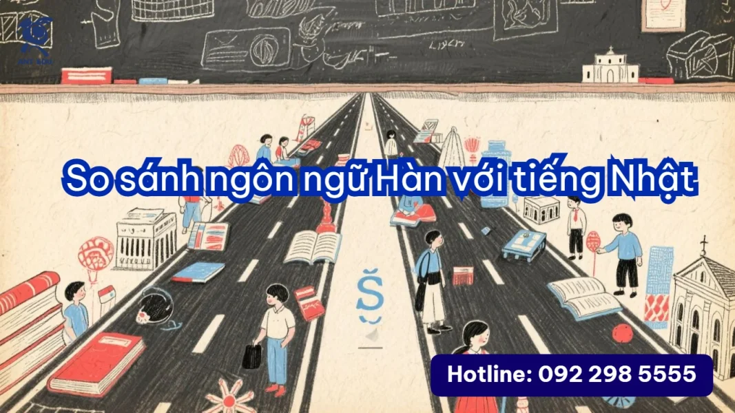So sánh ngôn ngữ Hàn với tiếng Nhật