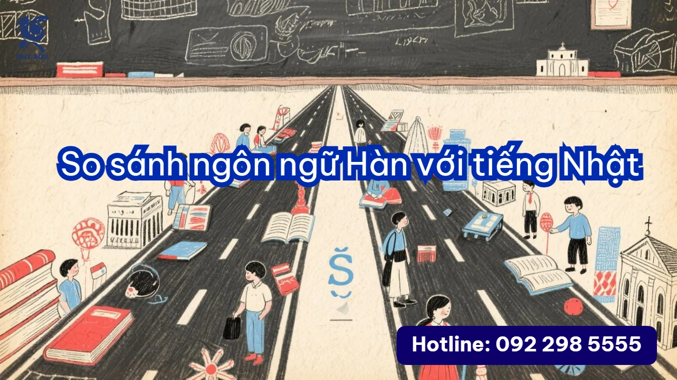 So sánh ngôn ngữ Hàn với tiếng Nhật