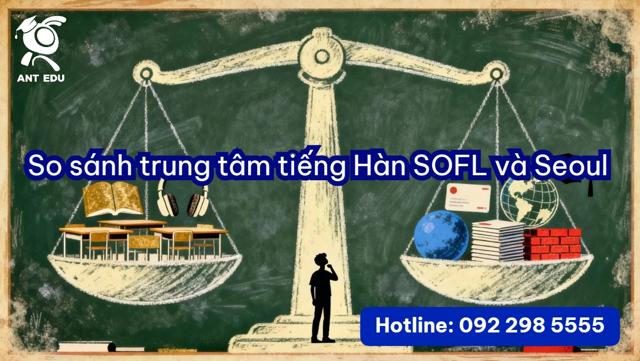 So sánh trung tâm tiếng Hàn SOFL và Seoul