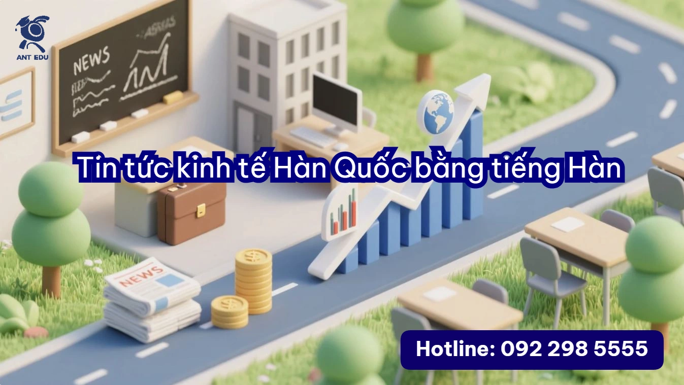 Tin tức kinh tế Hàn Quốc bằng tiếng Hàn đơn giản