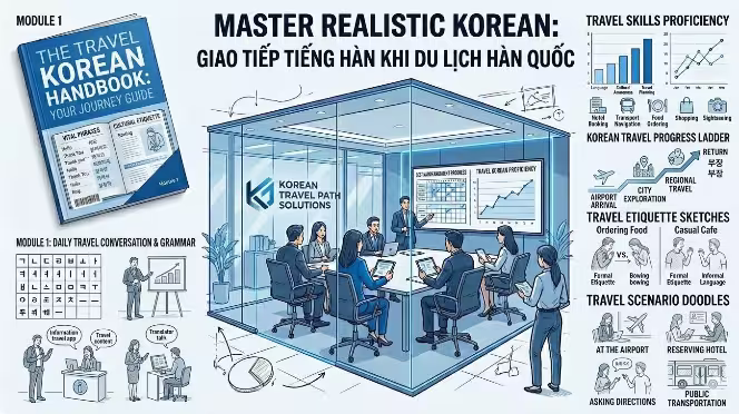 Giao tiếp tiếng Hàn khi du lịch Hàn Quốc