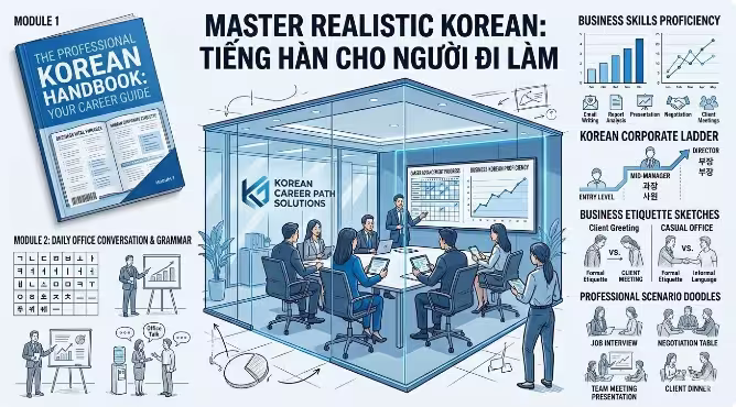 Tiếng Hàn cho người đi làm