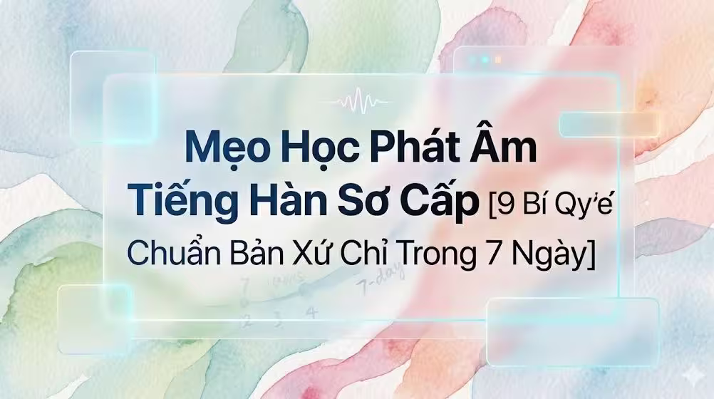 So Sánh Học Tiếng Hàn Online Và Offline 2026: Nên Chọn Hình Thức Nào Để Đạt TOPIK 2 Nhanh Nhất [95% Học Viên ANT EDU Thành Công]