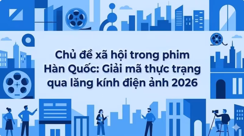 Chủ đề xã hội trong phim Hàn Quốc: Giải mã thực trạng qua lăng kính điện ảnh 2026