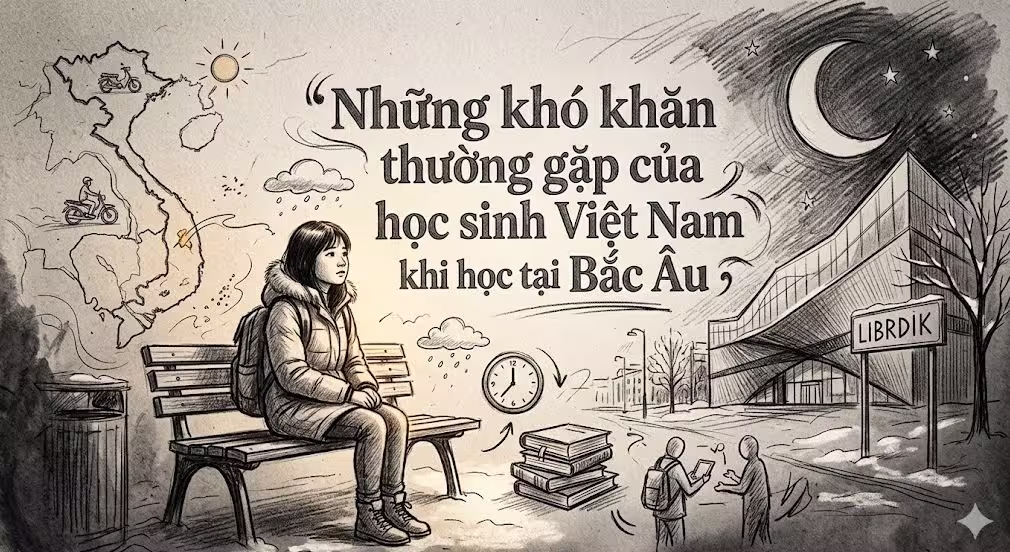 Những khó khăn thường gặp của học sinh Việt Nam khi học tại Bắc Âu: Cẩm nang thích nghi 2026