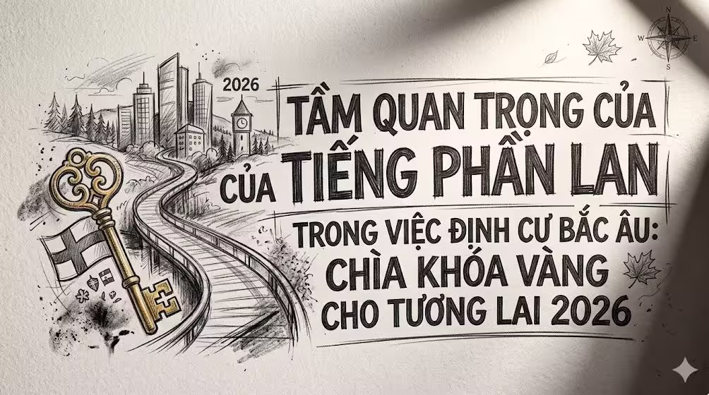 Tầm quan trọng của tiếng Phần Lan trong việc định cư Bắc Âu: Chìa khóa vàng cho tương lai 2026