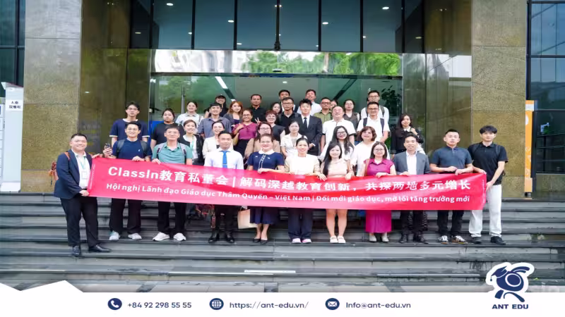 ANT EDU tham gia Hội nghị Giáo dục Trung Quốc - Việt Nam 2026